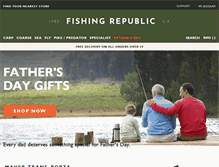 Tablet Screenshot of fishingrepublic.net